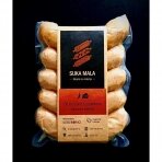 Kiaulienos dešrelės su keptomis pupelėmis, čili ir sūriu, Suka Mala apie 500 gr.