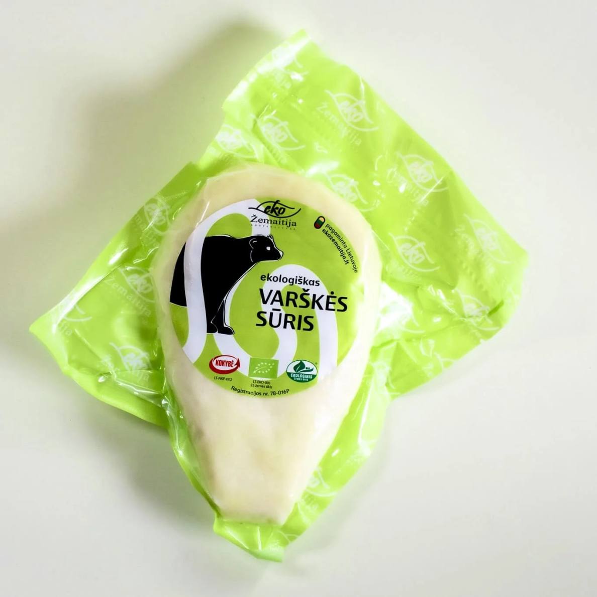 EKO Varškės sūris 250 g, EKO Žemaitija* EKO Varškės sūris 250 g, EKO Žemaitija*