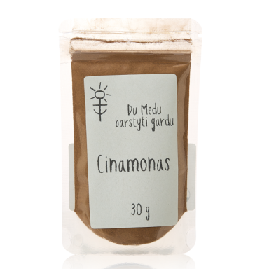 Ekologiškas cinamonas 30 g, Du Medu*