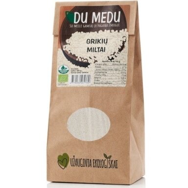 Ekologiški grikių miltai, Du Medu 500 gr.*