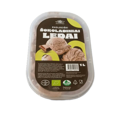 Ekologiški šokoladiniai ledai 1l, EKO Žemaitija*