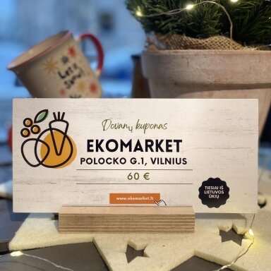 EKOMARKET DOVANŲ ČEKIS EKOMARKET DOVANŲ ČEKIS