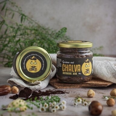 Geriau nei CHALVA (lazdynų ir kavos), Sviestas sviestuotas 180 gr.