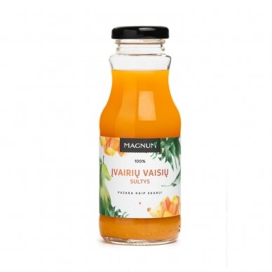 Įvairių vaisių sultys Magnum, 250 ml. Įvairių vaisių sultys Magnum, 250 ml.