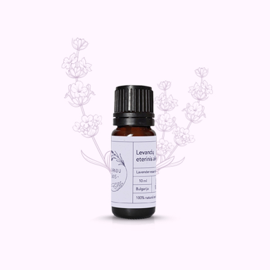 Levandų eterinis aliejus 10 ml, Levandų ūkis Levandų eterinis aliejus 10 ml, Levandų ūkis