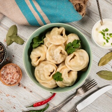 Koldūnai su elniena ir džiovintais baravykais 600 g, Elnio Kopa