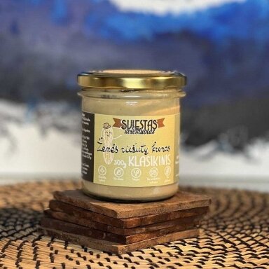 Žemės riešutų kremas "Klasikinis", SVIESTAS SVIESTUOTAS, 300 g