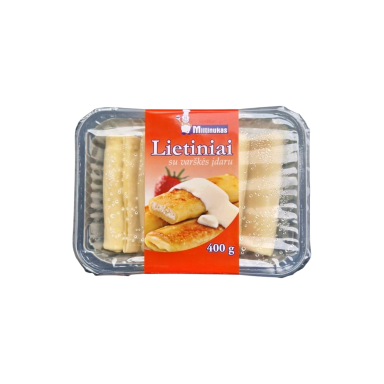 Lietiniai su varške (šaldyti), Miltinukas 400 g