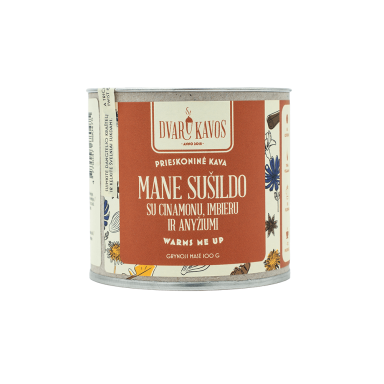 "Mane sušildo" prieskoninė kava, Užupių Manufaktūra 100 g
