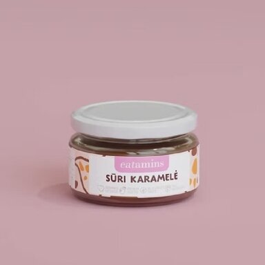 Sūri karamelė, Eatamins, 200 g