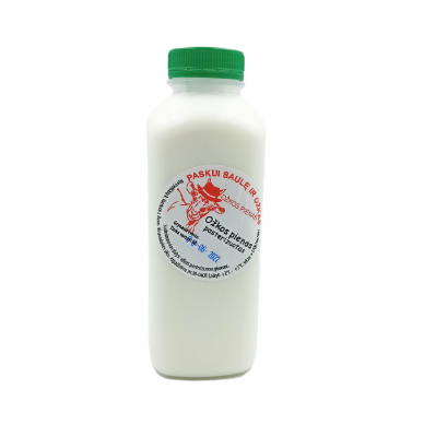 Ožkos pienas, R. Ilinauskaitės ūkis 0,5 l.