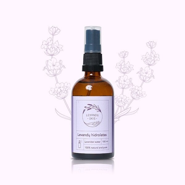Levandų hidrolatas 100 ml, Levandų ūkis