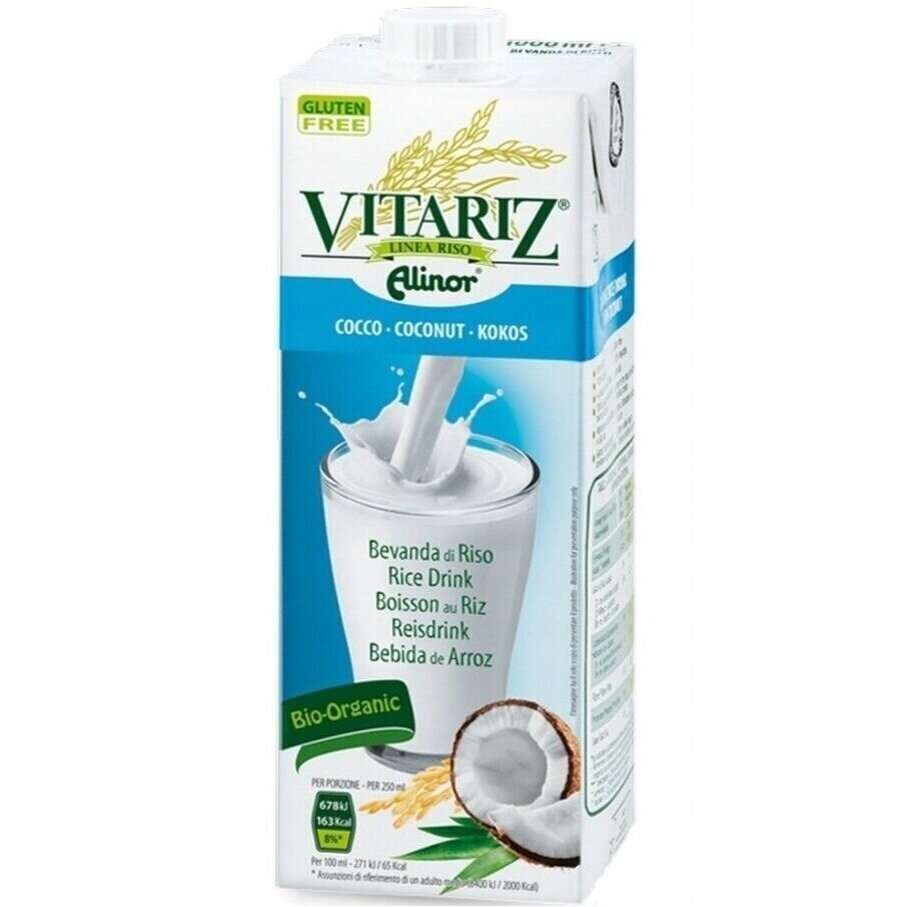 Kokosų ir ryžių gėrimas Vitariz, 1L