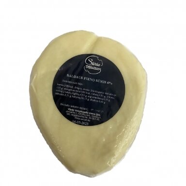 Saldaus pieno sūris (~ 6 % rieb.), Sūrio džiazas 300 g