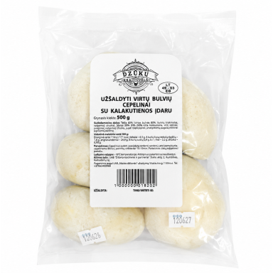 Virtų bulvių cepelinai su kalakutiena, 500 g "Maisto dėlionė"