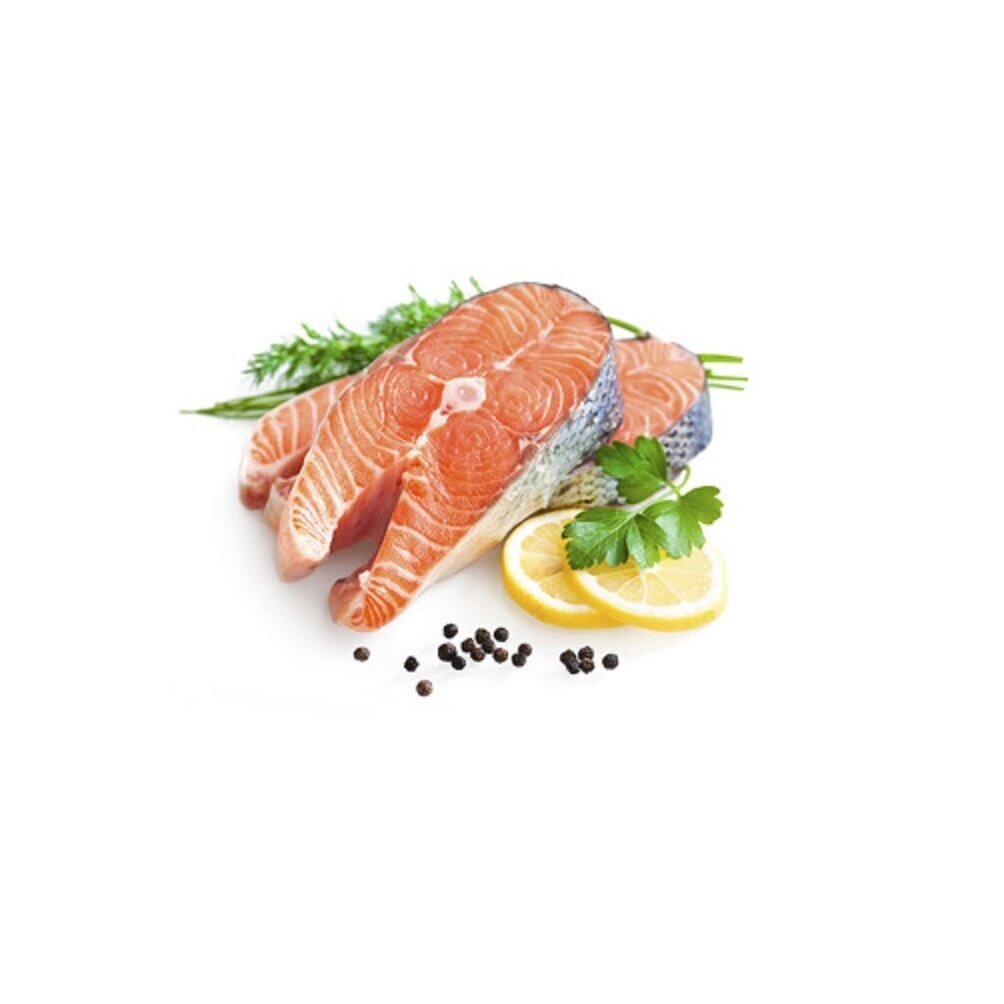 Atlantinių lašišų kepsniai, šaldyti 1 kg